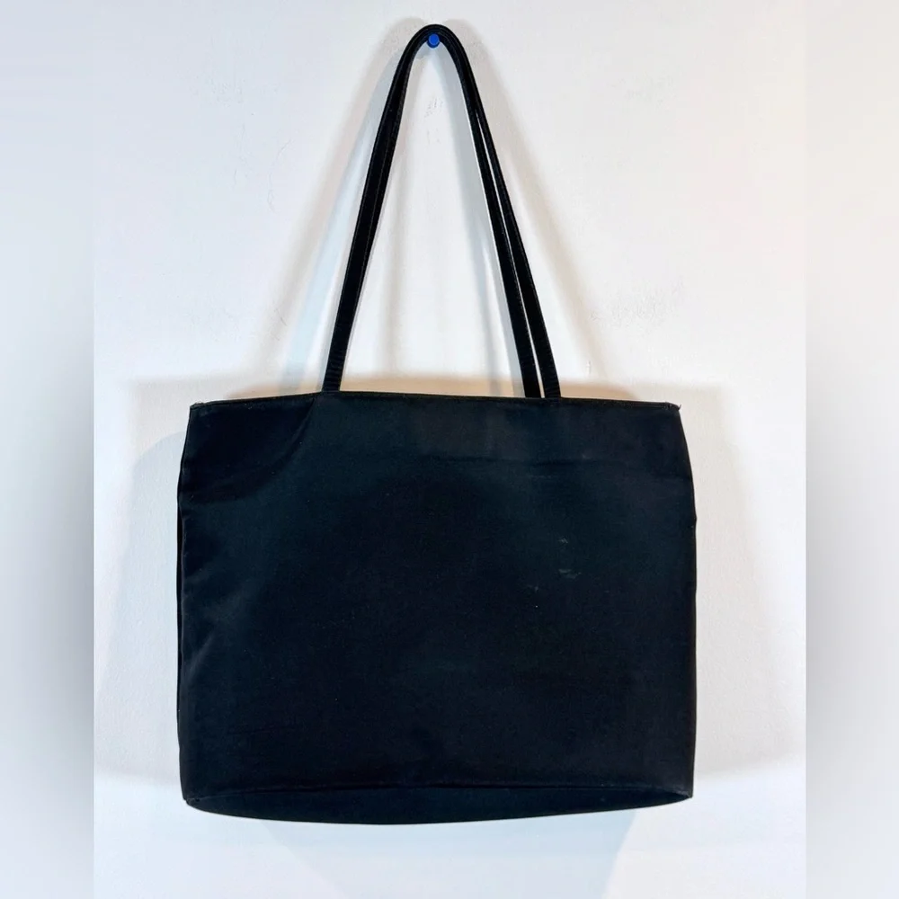 🔥Donna Karan Black Nylon Tote Bag EUC 🔥